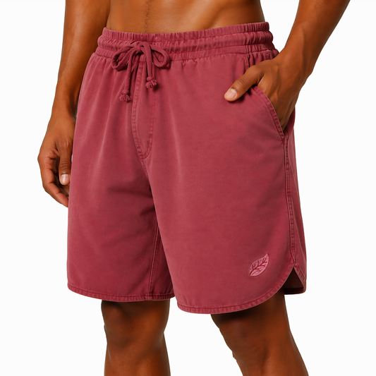 Bermuda Moletom Vermelho