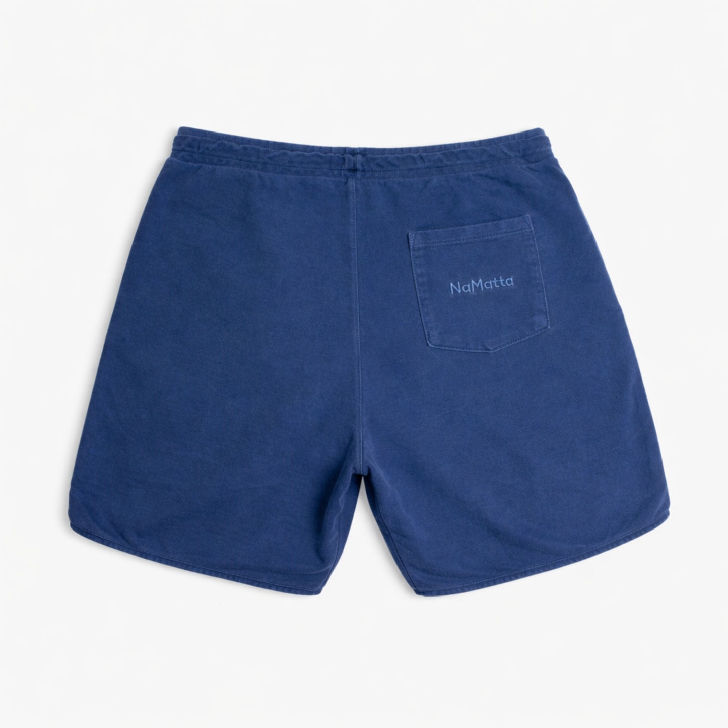 BERMUDA MOLETOM AZUL