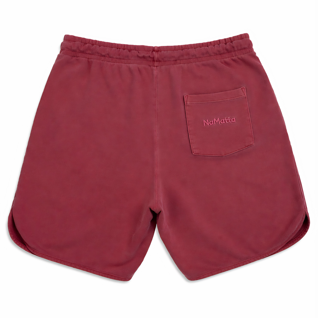 Bermuda Moletom Vermelho