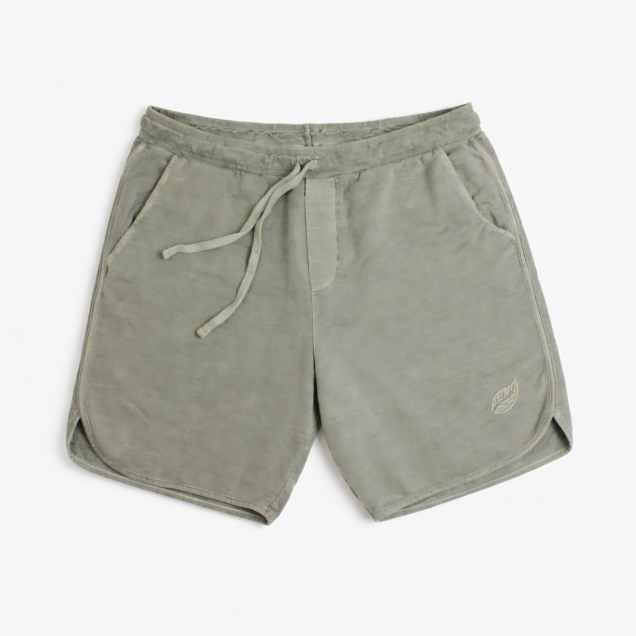 Bermuda Moletom Verde Militar