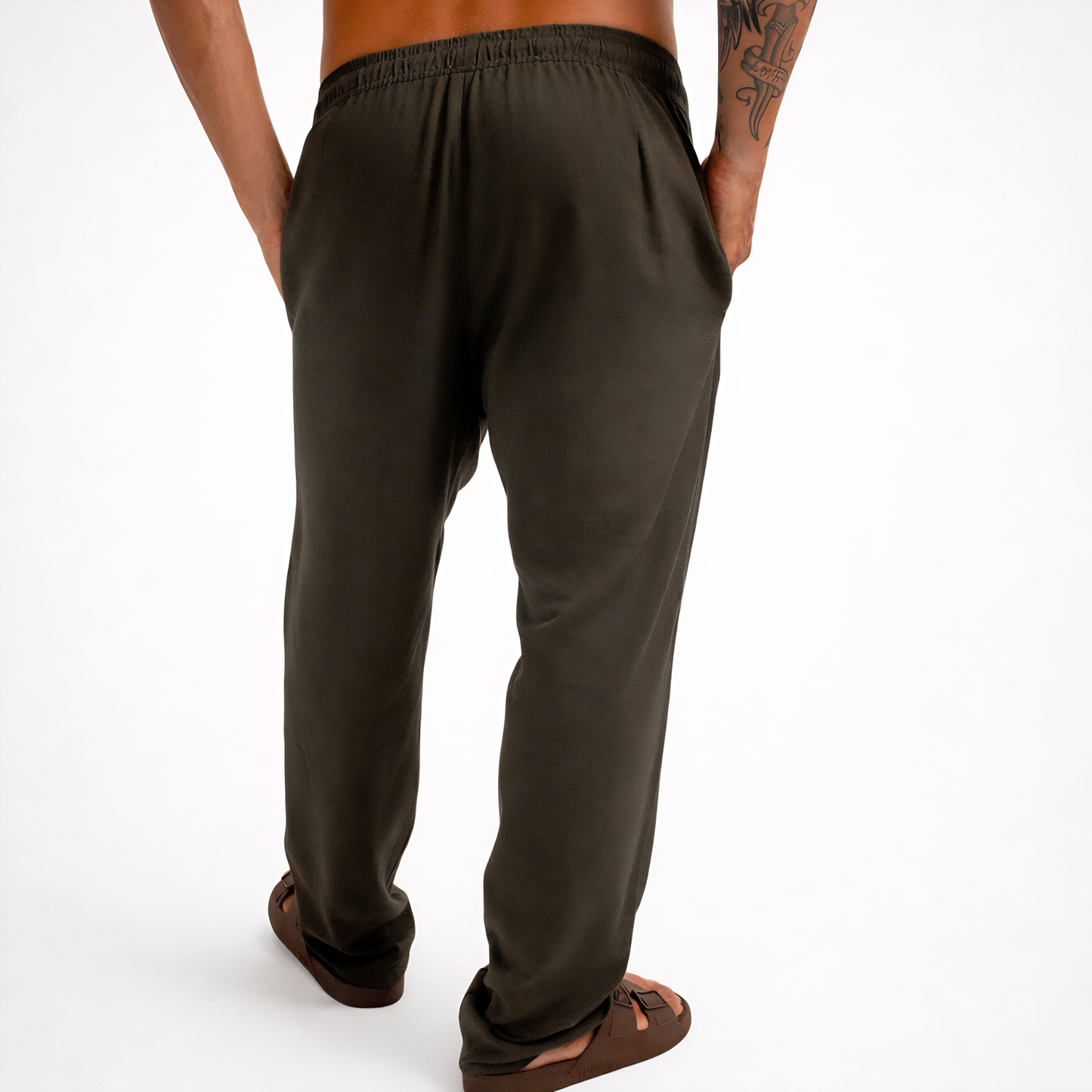 Calça Linho Verde