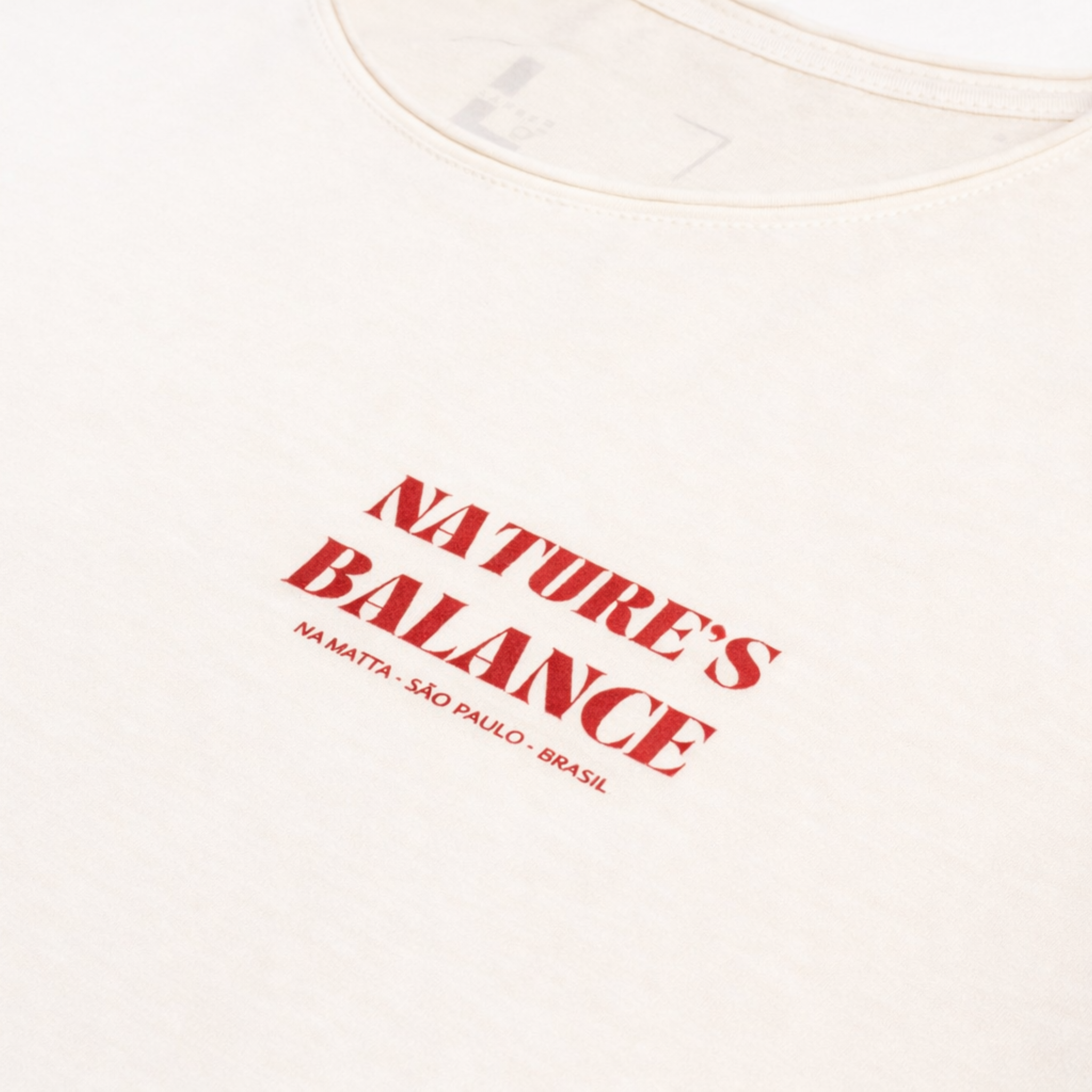 Camiseta Nature's Balance Areia