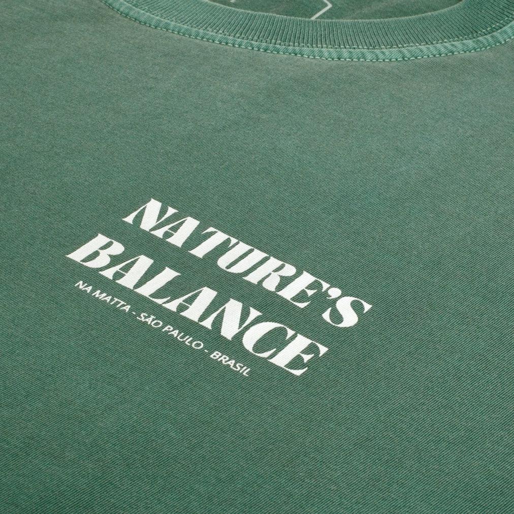 Camiseta Oversized Nature's Balance Verde