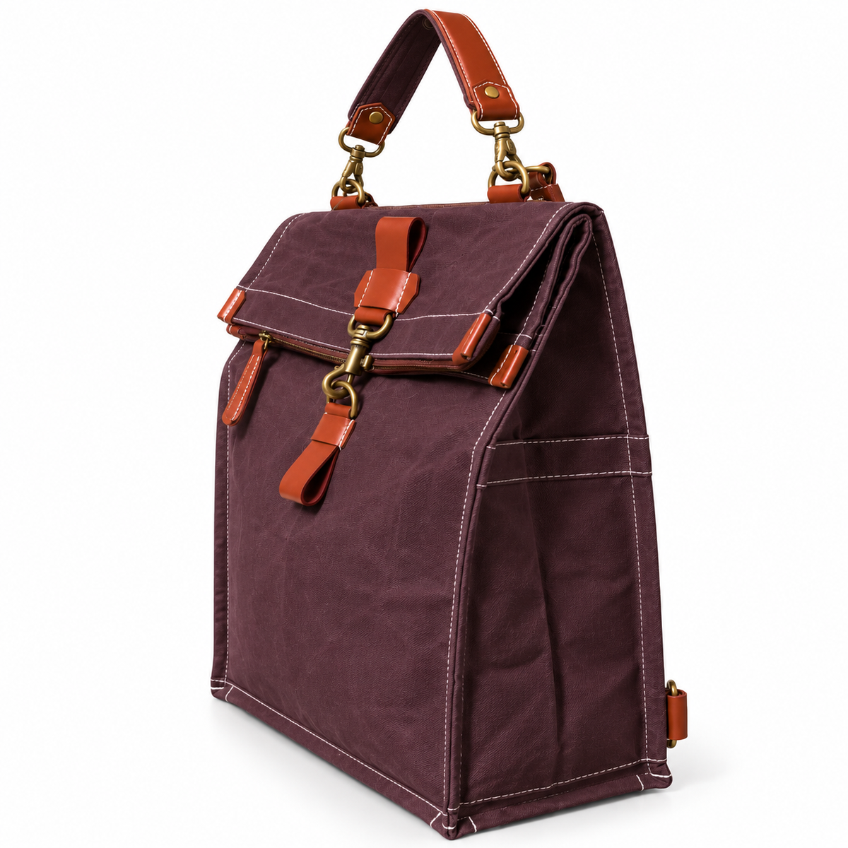 MOCHILA BOX BERINJELA