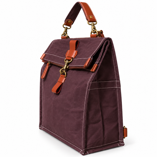 MOCHILA BOX BERINJELA
