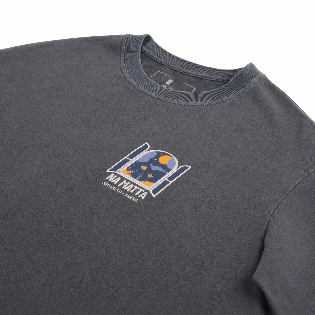 Camiseta Oversized Go Outside