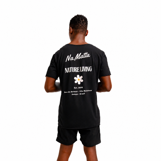 Camiseta Nature Living Preta