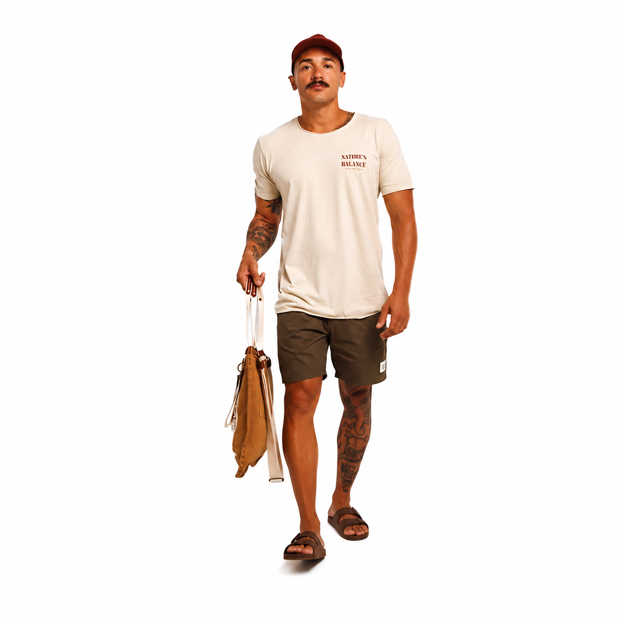 Camiseta Nature's Balance Areia