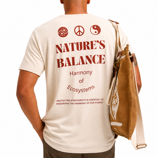 Camiseta Nature's Balance Areia