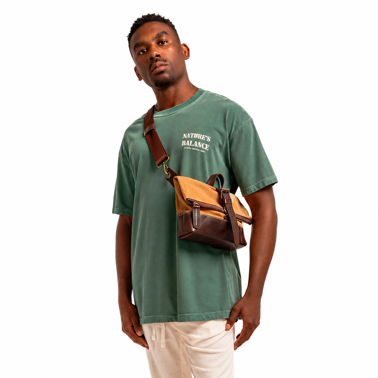 Camiseta Oversized Nature's Balance Verde