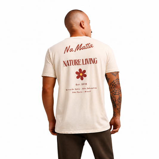 Camiseta Nature Living Areia