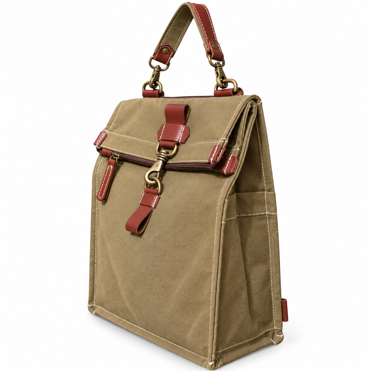 MOCHILA BOX PISTACHE