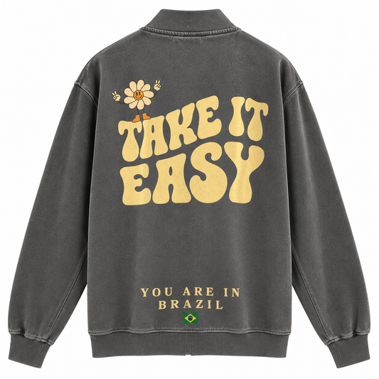 BLUSA MOLETOM TAKE IT EASY