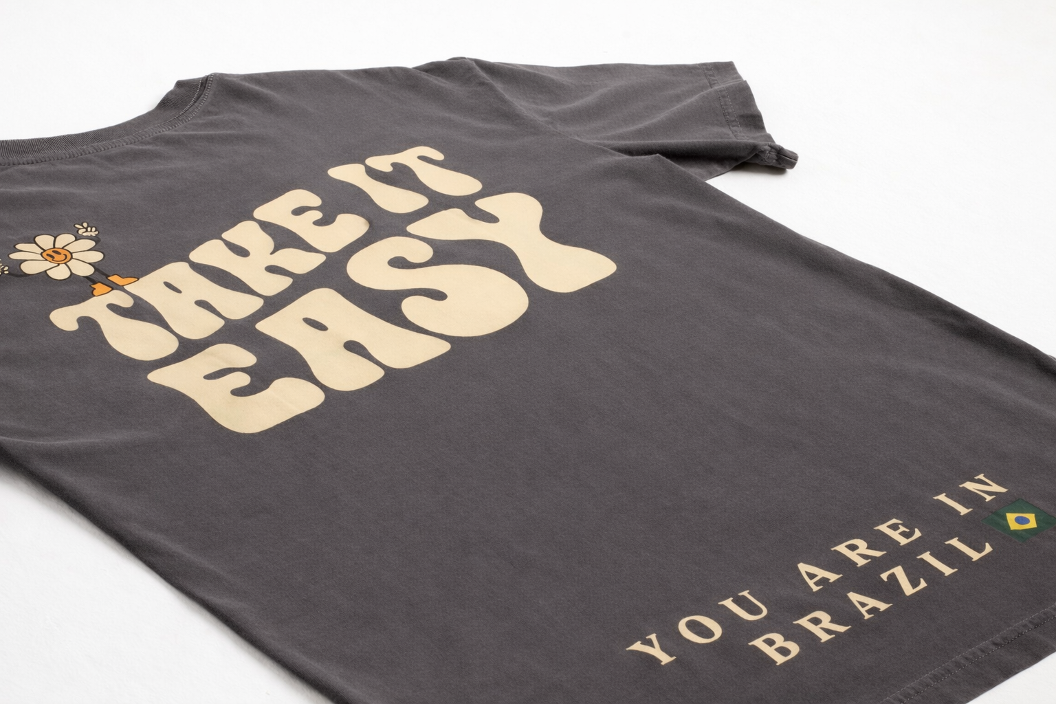 Camiseta Oversized Take It Easy